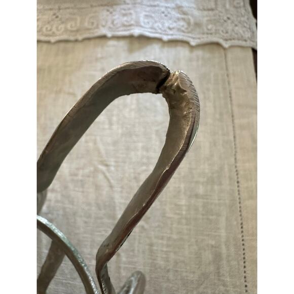 Vintage Michale Aram Wine holder carriage silver butterfly rare - Picture 9 of 16